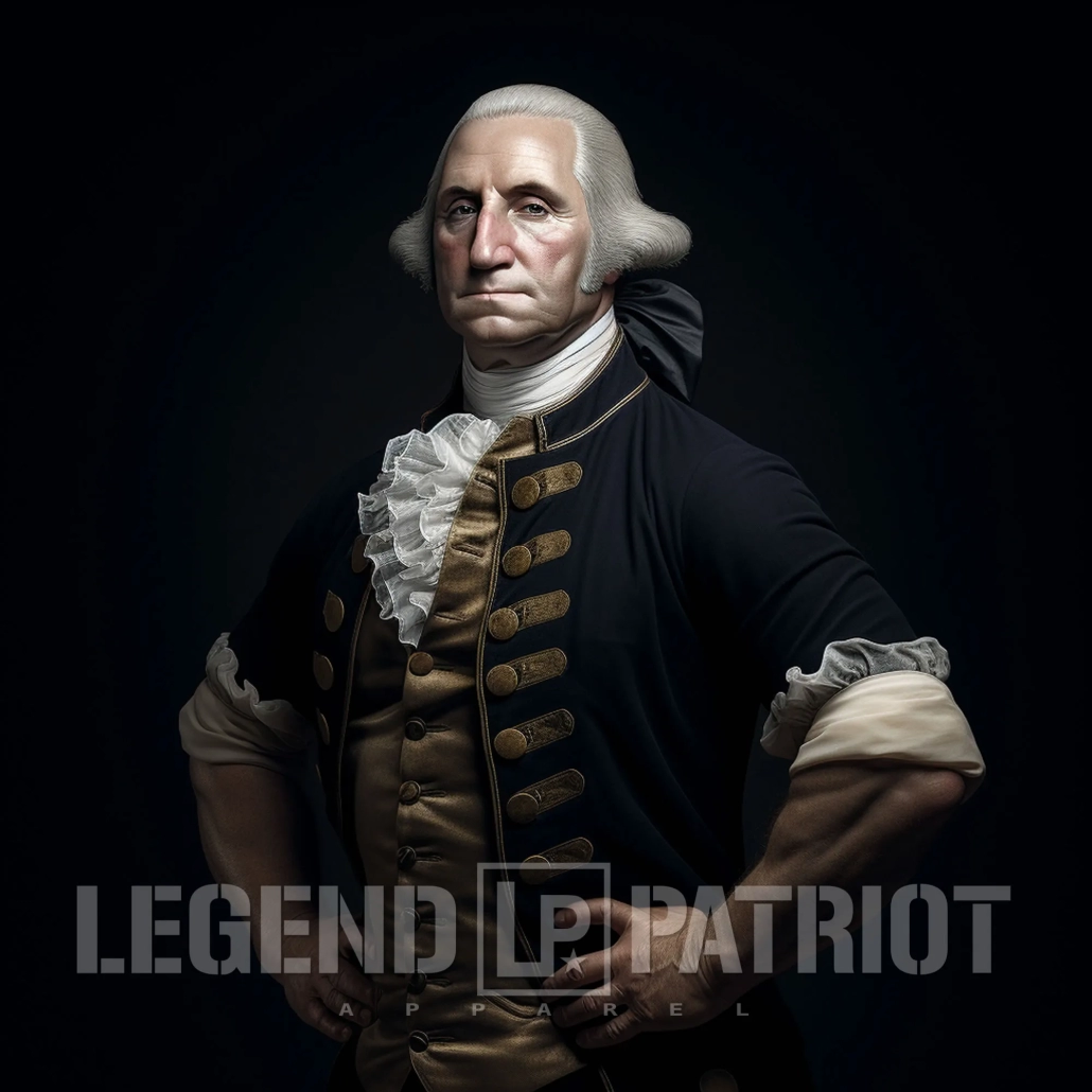 George-Washington-muscular3-bodybuilder-wearing-t-shirt_