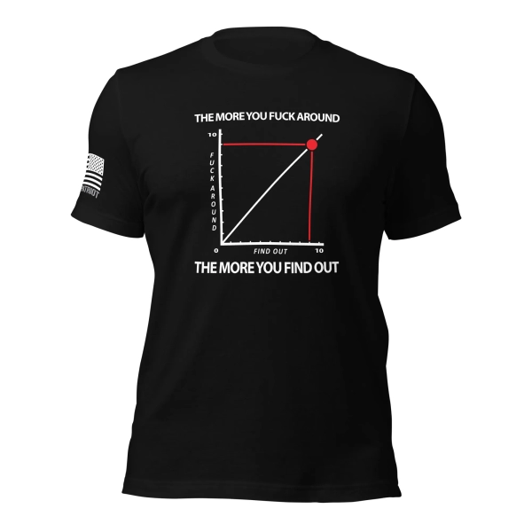 the-more-you-f-around-the-more-you-find-out-matrix-graph-t-shirt-black-front