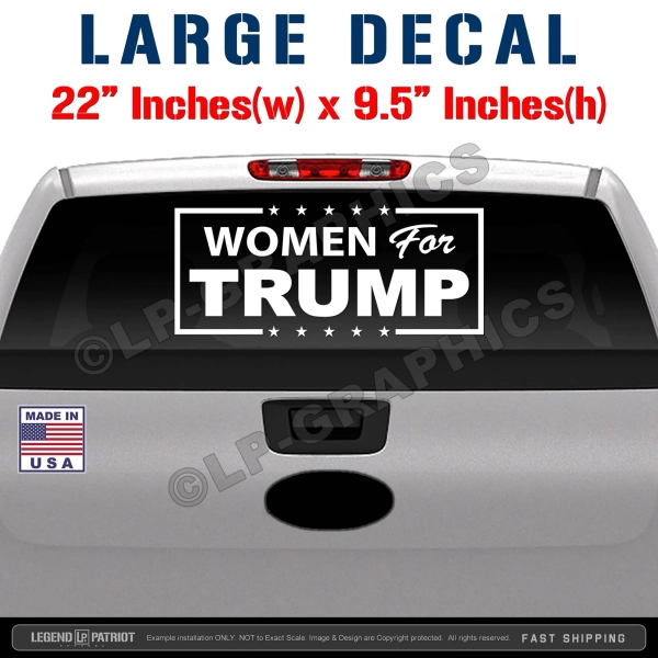 women-for-trump-patriotic-campaign-vinyl-die-cut-decal-sticker-bokeh-window-white