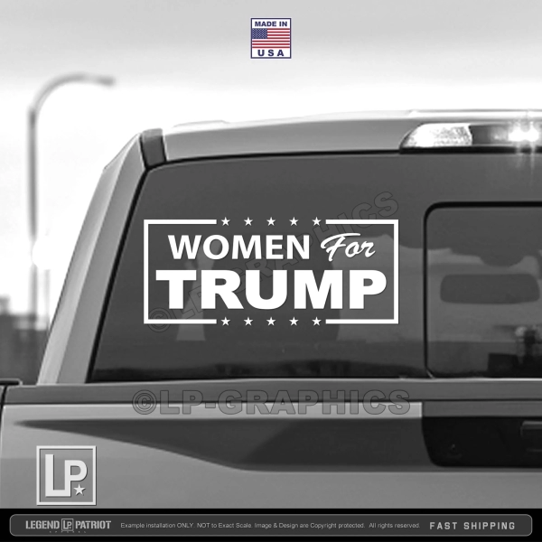 women-for-trump-patriotic-campaign-vinyl-die-cut-decal-sticker-f150-truck-rear-window-white